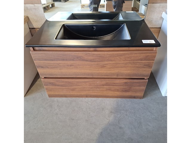 Badmeubel, hr badmeubelen, seville, noten - afbeelding 3 van  9