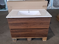 Badmeubel, hr badmeubelen, seville, noten - afbeelding 1 van  11