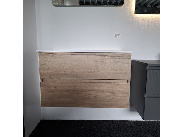 Badmeubel, hr, lorencio, natuur eiken - afbeelding 4 van  10