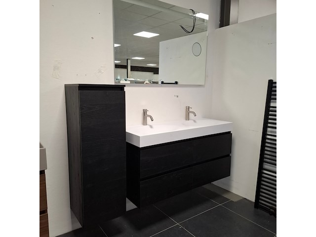 Badmeubel korver, black oak - afbeelding 12 van  20