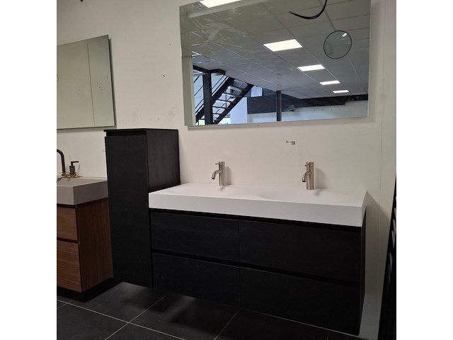 Badmeubel korver, black oak - afbeelding 15 van  20