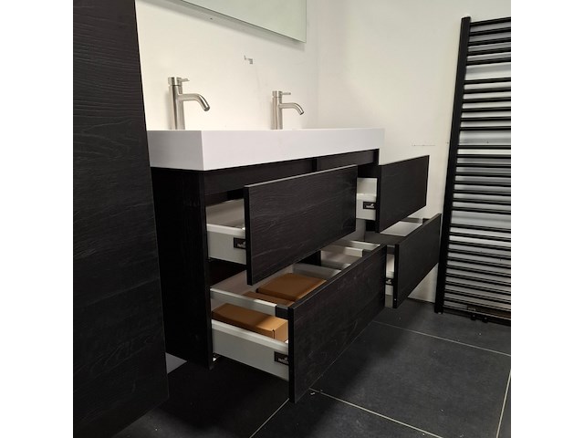 Badmeubel korver, black oak - afbeelding 19 van  20