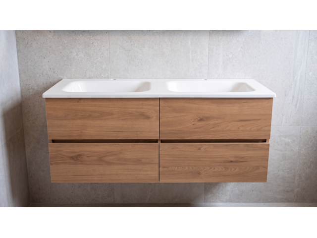 Badmeubel, kraftbad, berlin 120cm, hout - afbeelding 1 van  3