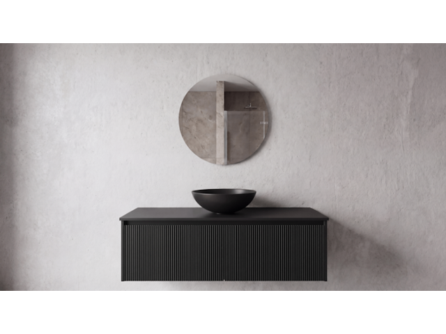 Badmeubel, kraftbad, bremen 120cm, zwart - afbeelding 1 van  2