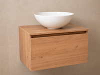 Badmeubel, kraftbad, münchen 60cm, hout - afbeelding 1 van  1