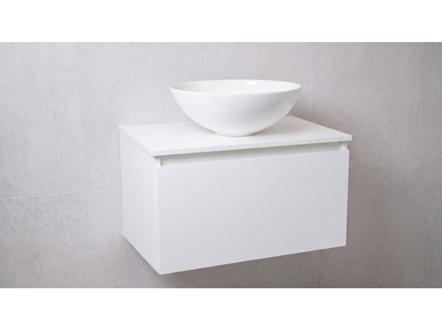 Badmeubel, kraftbad, münchen 60cm, wit - afbeelding 3 van  3