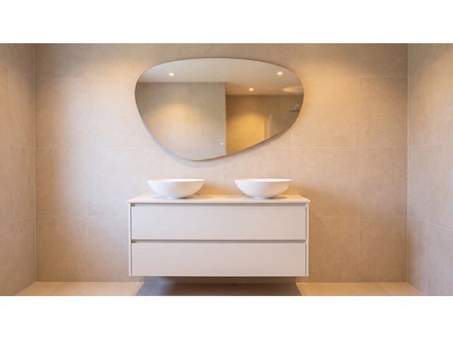 Badmeubel, kraftbad, stuttgart 120cm, beige - afbeelding 1 van  4