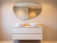 Badmeubel, kraftbad, stuttgart 120cm, beige