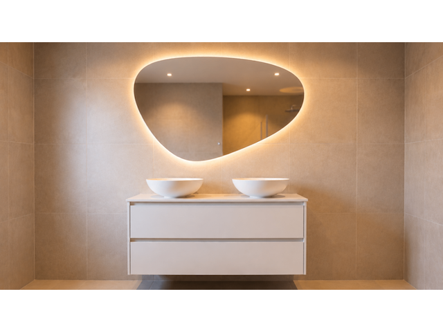 Badmeubel, kraftbad, stuttgart 120cm, beige - afbeelding 4 van  4