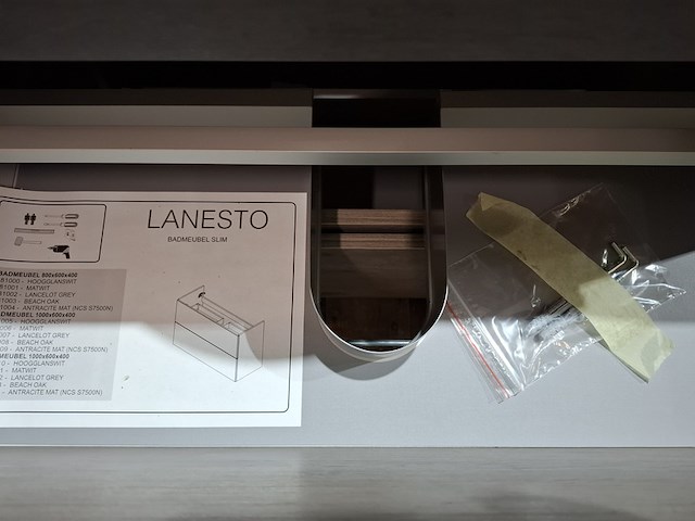 Badmeubel lancelot grijs - afbeelding 12 van  15