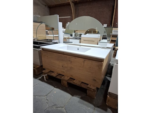 Badmeubel lancelot oak - afbeelding 1 van  12