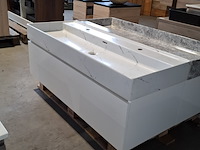 Badmeubel, lanesto, glans wit - afbeelding 4 van  6