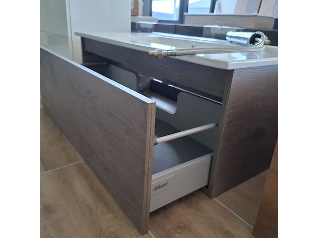 Badmeubel lanesto, grey oak - afbeelding 7 van  12