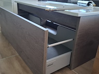 Badmeubel lanesto, grey oak - afbeelding 7 van  12