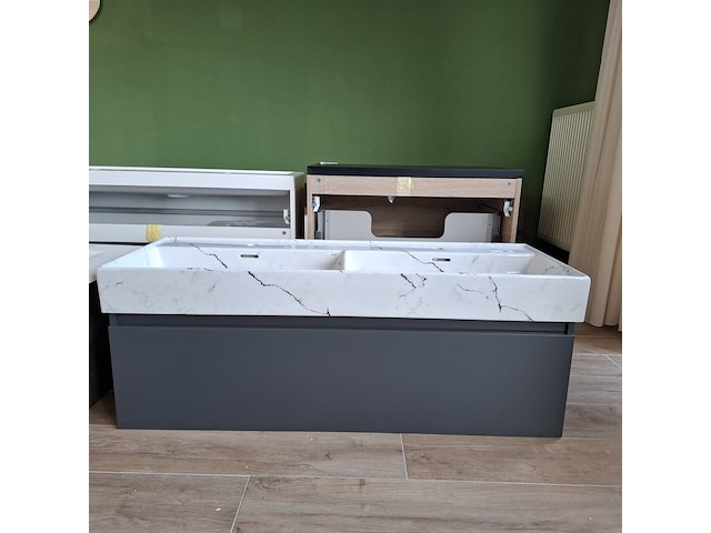 Badmeubel lanesto, mat antraciet - afbeelding 1 van  11