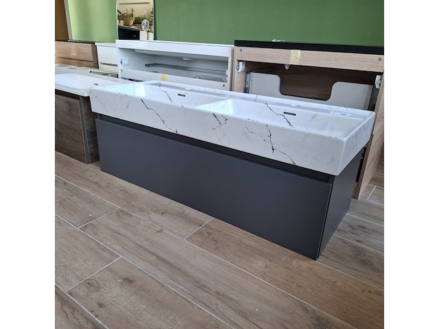 Badmeubel lanesto, mat antraciet - afbeelding 4 van  11