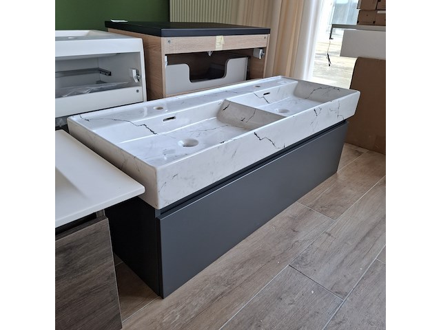 Badmeubel lanesto, mat antraciet - afbeelding 5 van  11