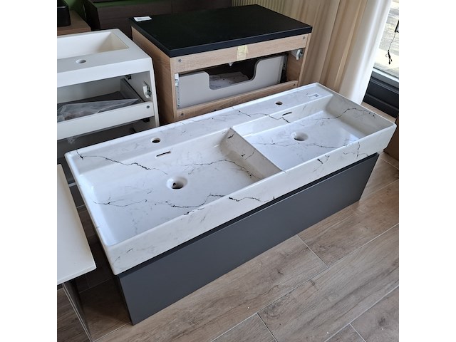 Badmeubel lanesto, mat antraciet - afbeelding 6 van  11