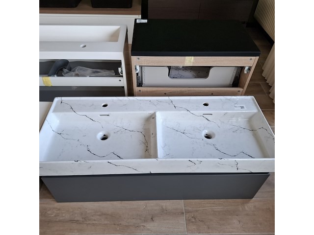 Badmeubel lanesto, mat antraciet - afbeelding 7 van  11