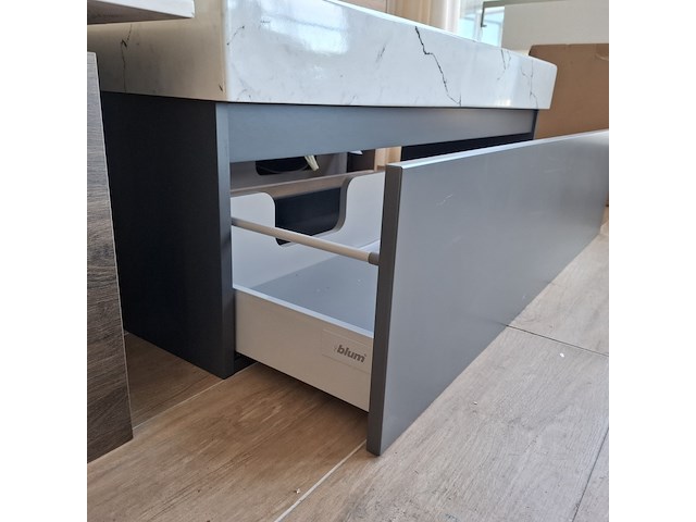 Badmeubel lanesto, mat antraciet - afbeelding 10 van  11