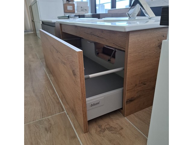 Badmeubel lanesto, medium oak - afbeelding 12 van  15