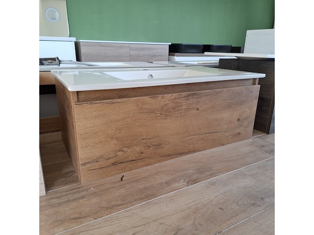 Badmeubel lanesto, medium oak - afbeelding 1 van  9