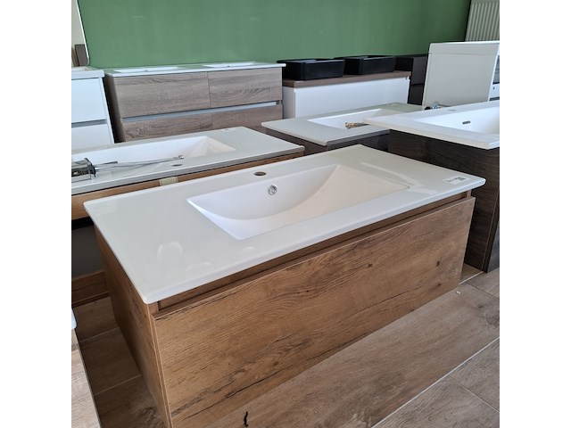 Badmeubel lanesto, medium oak - afbeelding 3 van  9