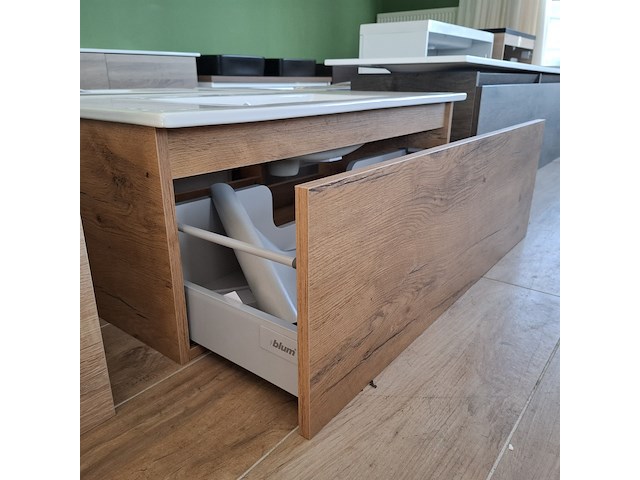 Badmeubel lanesto, medium oak - afbeelding 4 van  9