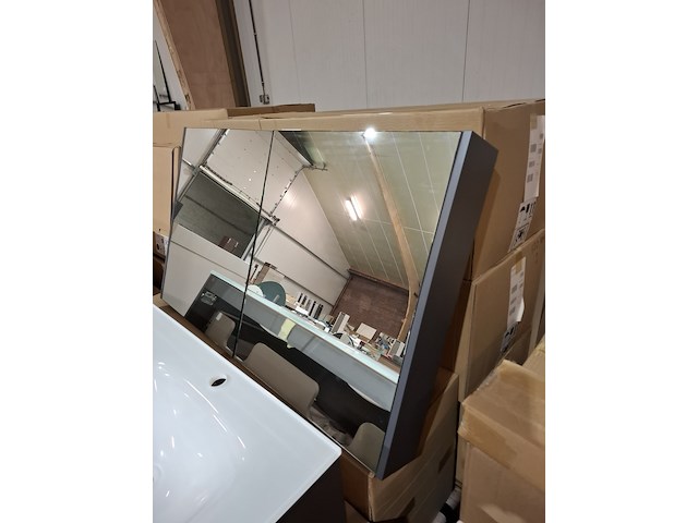 Badmeubel mat antraciet - afbeelding 5 van  16