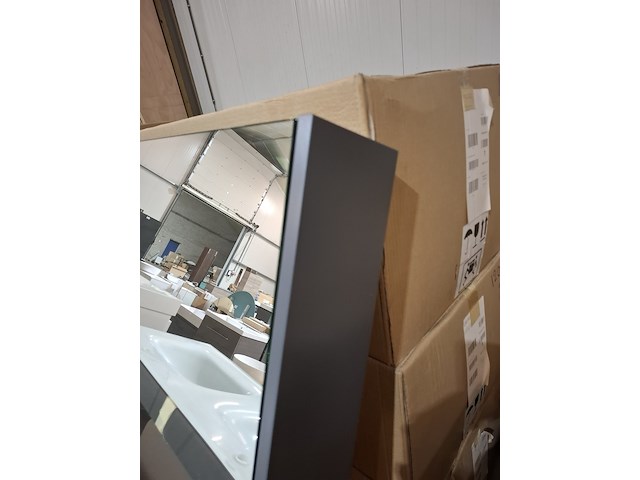 Badmeubel mat antraciet - afbeelding 7 van  16