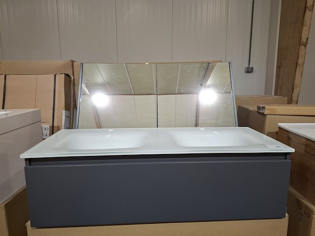 Badmeubel mat antraciet - afbeelding 1 van  16