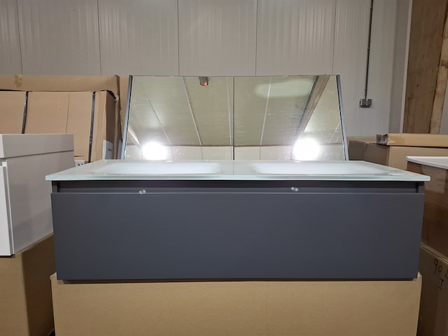 Badmeubel mat antraciet - afbeelding 9 van  16