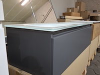 Badmeubel mat antraciet - afbeelding 10 van  16