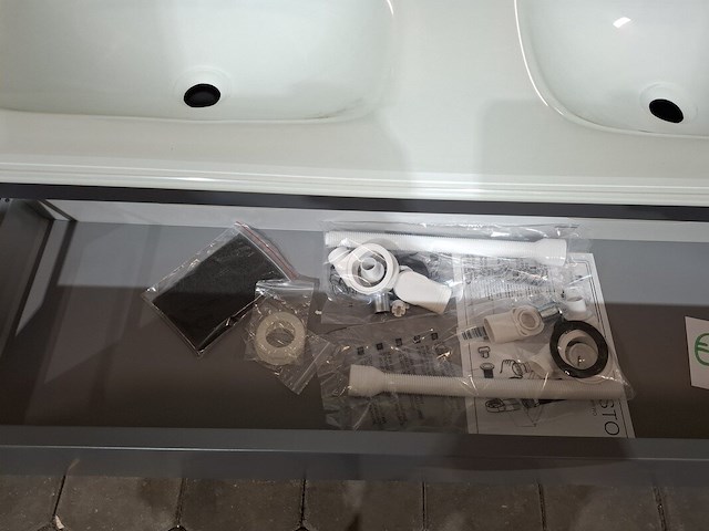 Badmeubel mat antraciet - afbeelding 14 van  16