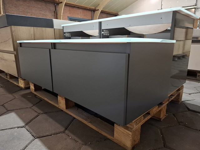 Badmeubel mat antraciet - afbeelding 6 van  12