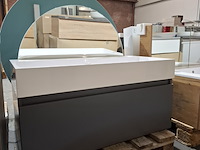 Badmeubel mat antraciet - afbeelding 1 van  10