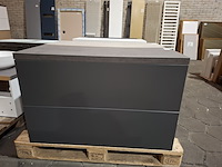 Badmeubel mat antraciet - afbeelding 1 van  8