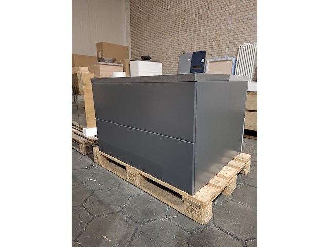 Badmeubel mat antraciet - afbeelding 2 van  8