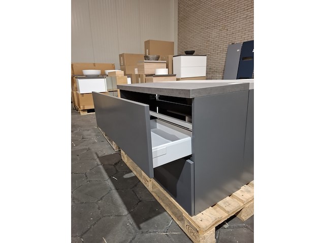 Badmeubel mat antraciet - afbeelding 4 van  8