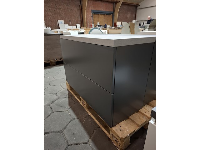 Badmeubel mat antraciet - afbeelding 3 van  9