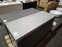 Badmeubel mat antraciet - afbeelding 8 van  9