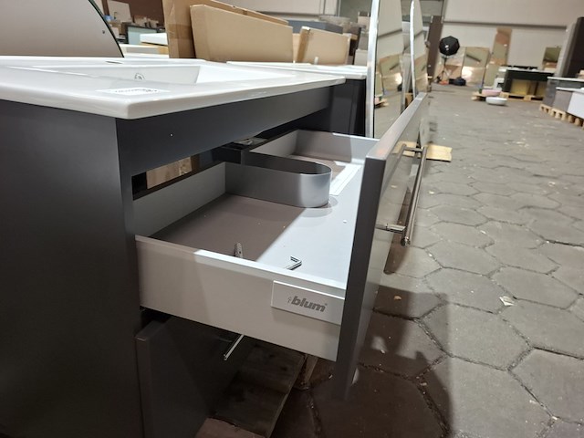 Badmeubel mat antraciet - afbeelding 6 van  11