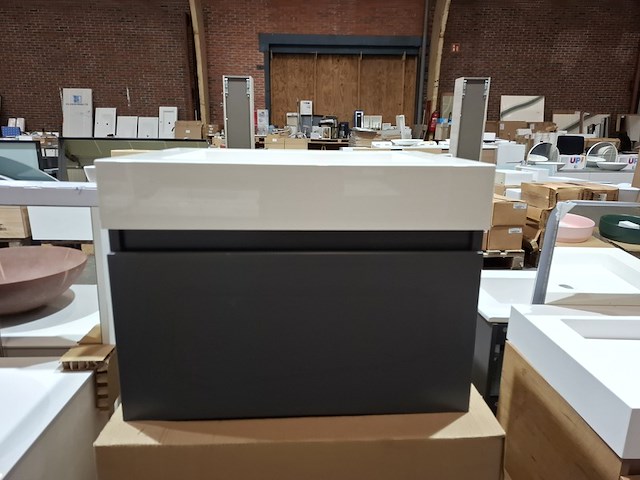 Badmeubel mat antraciet - afbeelding 1 van  7