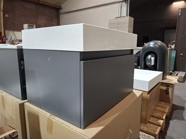 Badmeubel mat antraciet - afbeelding 2 van  7