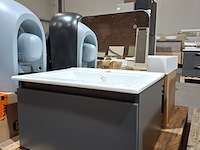 Badmeubel mat antraciet - afbeelding 1 van  11