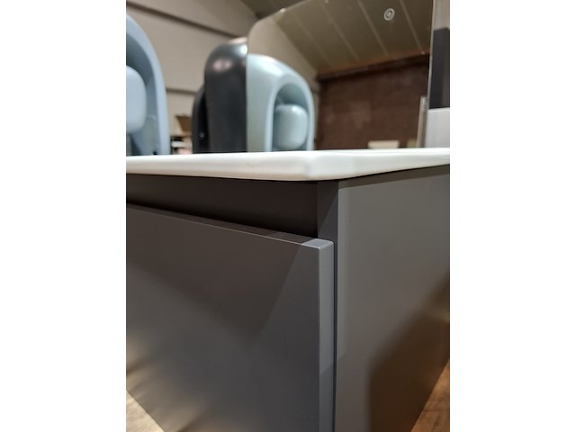 Badmeubel mat antraciet - afbeelding 9 van  11