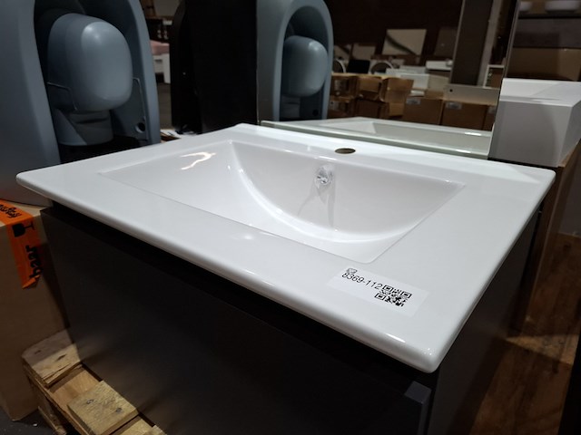 Badmeubel mat antraciet - afbeelding 10 van  11