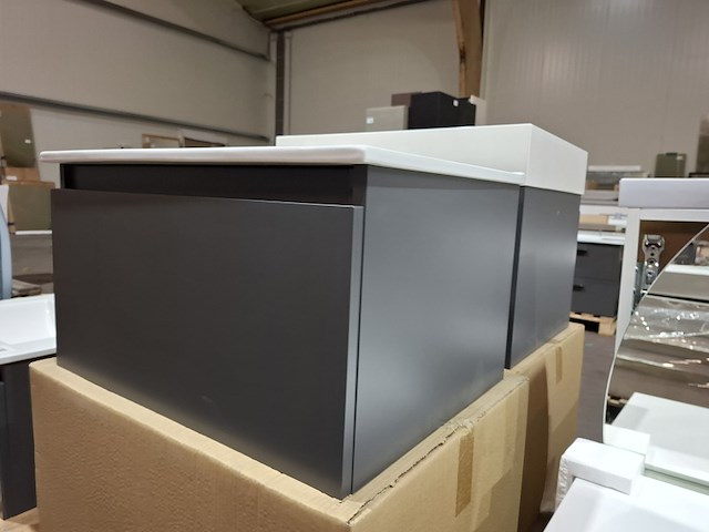 Badmeubel mat antraciet - afbeelding 2 van  9