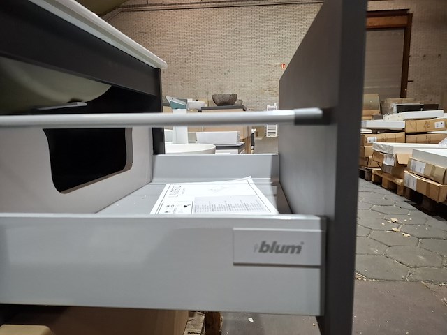 Badmeubel mat antraciet - afbeelding 5 van  9