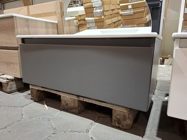 Badmeubel mat antraciet - afbeelding 6 van  11